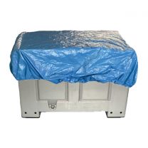 Cubiertas detectables extragrandes para contenedores de basura (Paquete de 5)